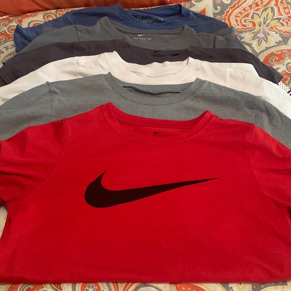 Bundle of Nike and Under Armour Tees